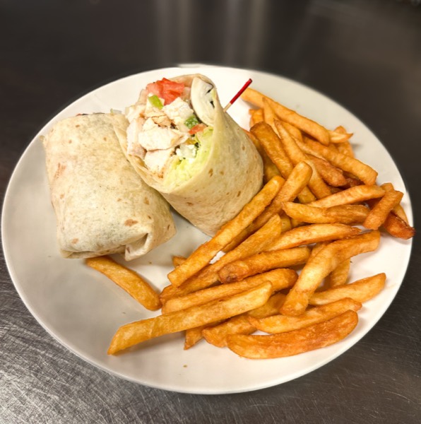 Grecian Wrap at Christo's Restaurant