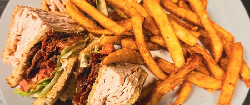 Turkey Club sandwich at Christo's Restaurant